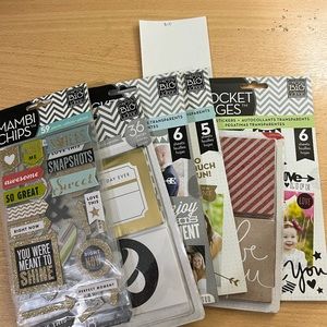 Me & My Big Ideas sticker and cards grab bag